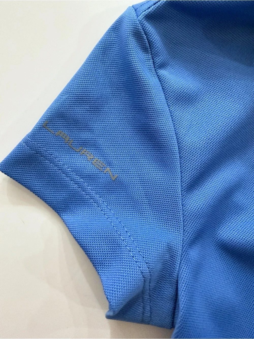 RLX Ralph Lauren Girls Sz 4 Blue Performance Polo Wicking Golf Tennis Preppy NWT